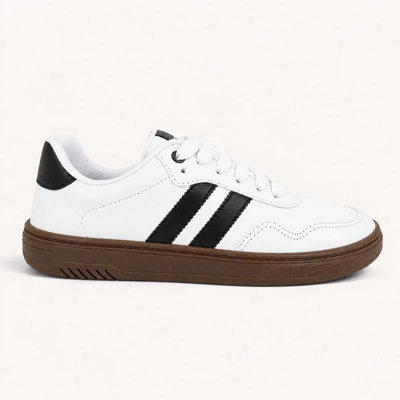 Tenis Zatta Duas Listras Jaqueline Bicolor