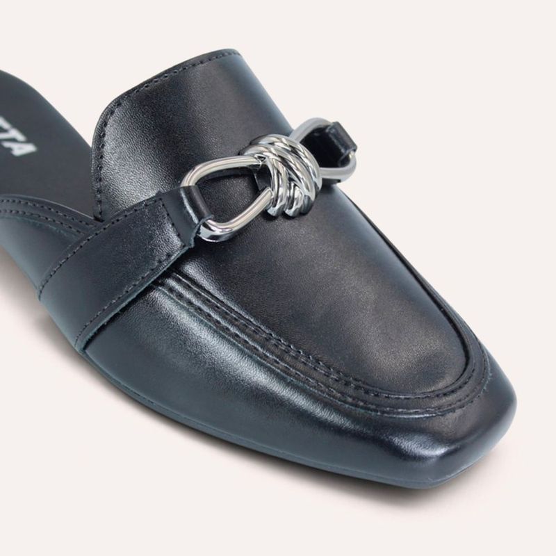 Mule Zatta Detalhe Fivela Kezia Preto