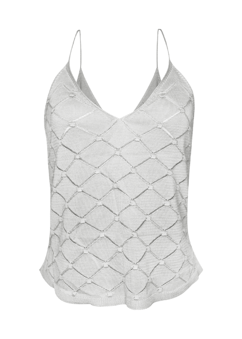 regata connection white | connection white tank top