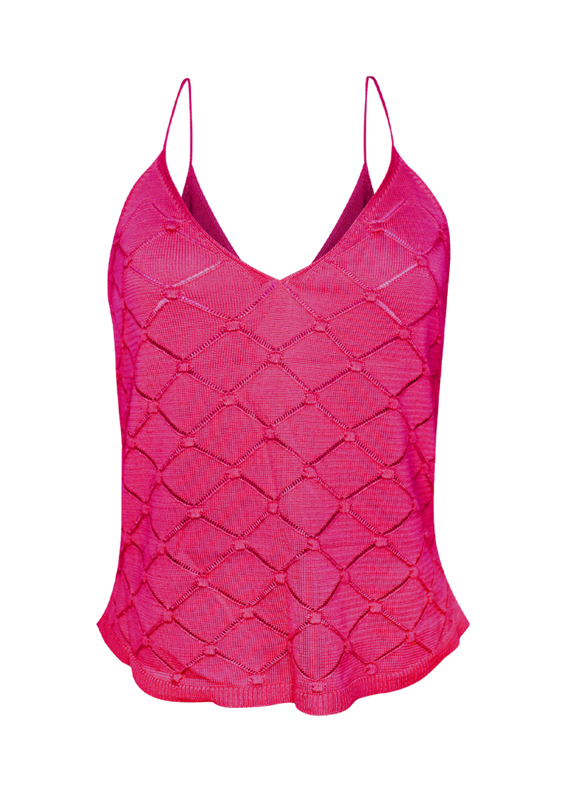 regata connection pink | connection pink tank top