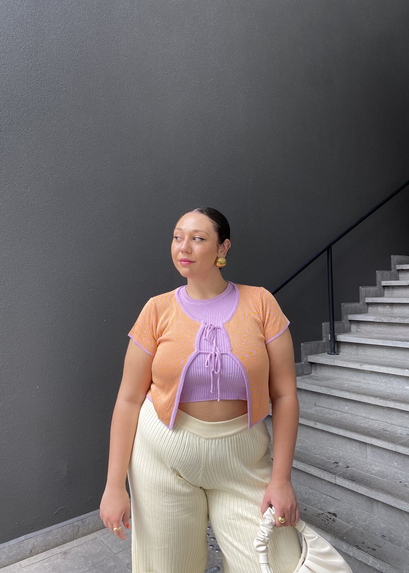 blusa display lilac | display lilac shirt