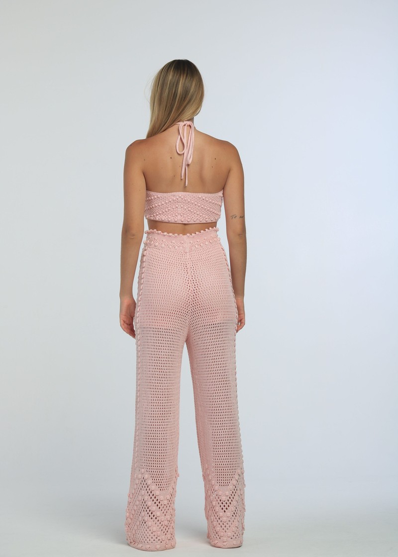 calça shell soft pink