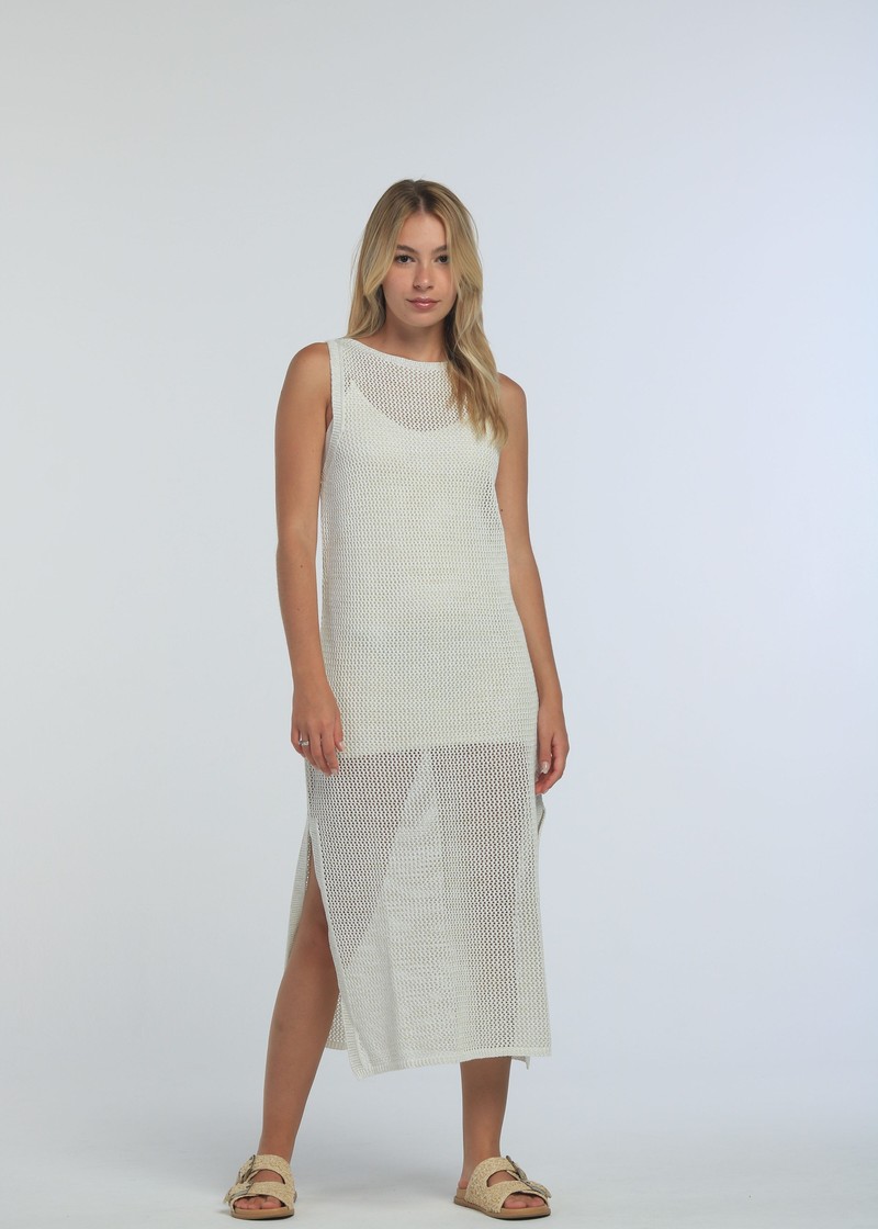 vestido fishing off white