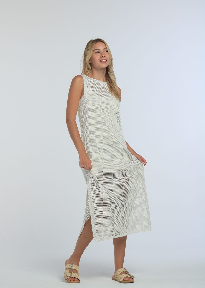 vestido fishing off white