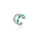 Earcuff Borboleta verde