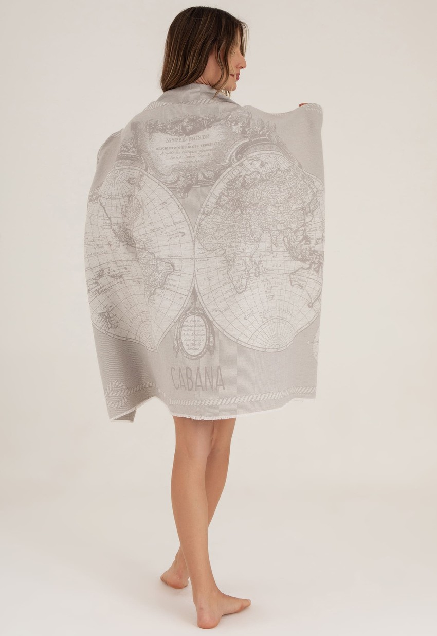 Panneau Jacquard Mapa