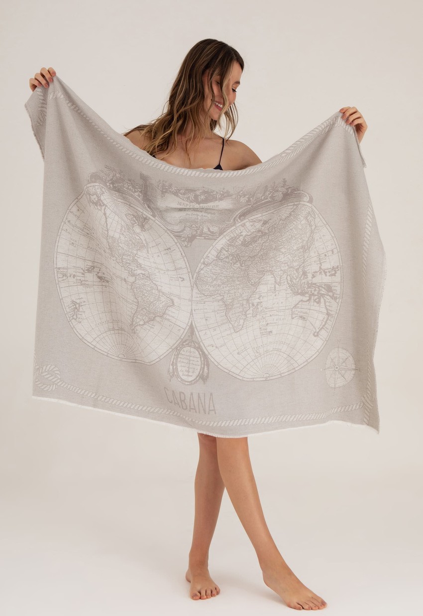 Panneau Jacquard Mapa