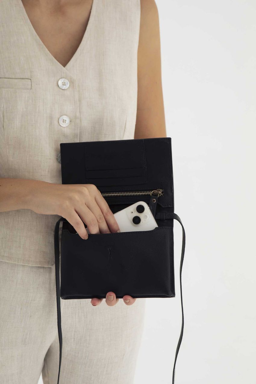 Mini Clutch Arraia Preta