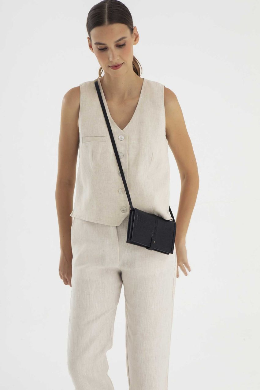 Mini Clutch Arraia Preta