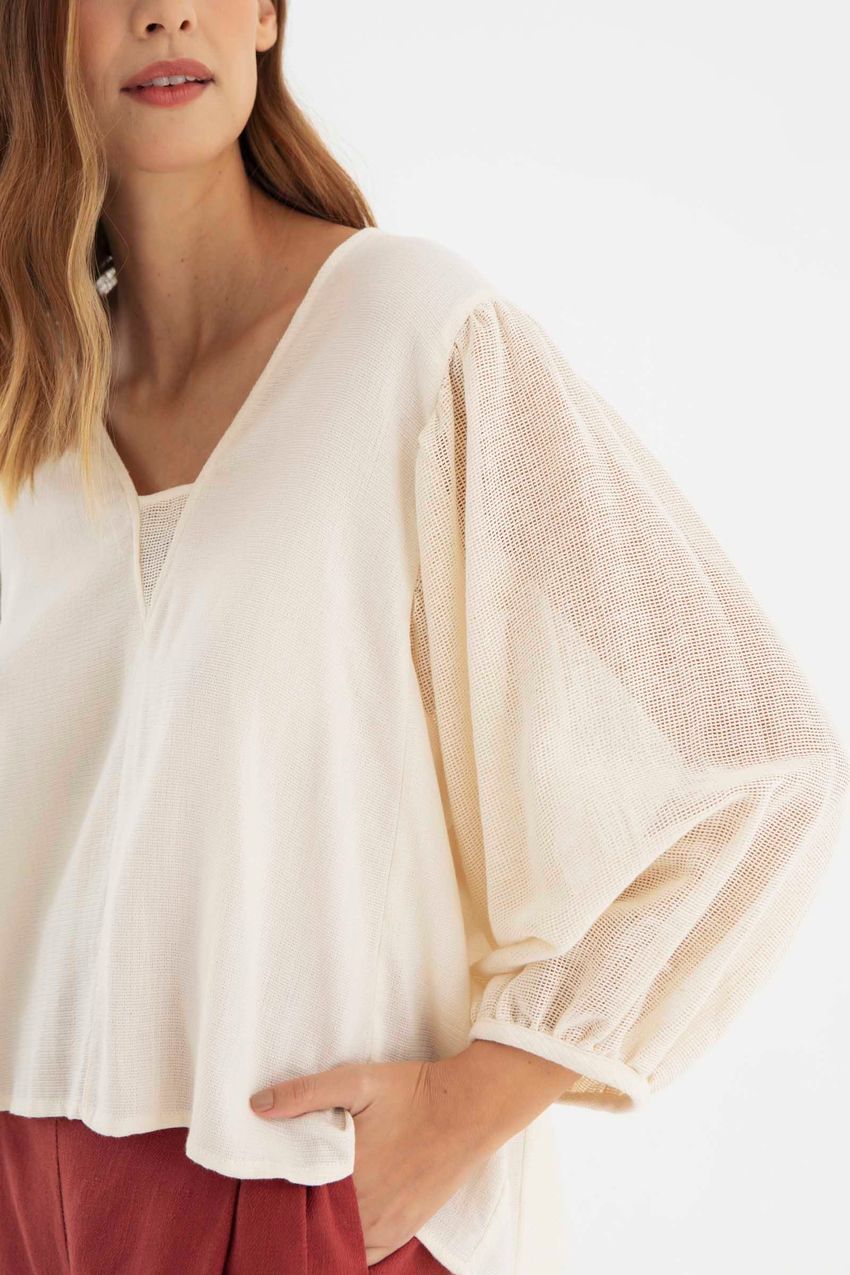 Blusa Pucón Off White