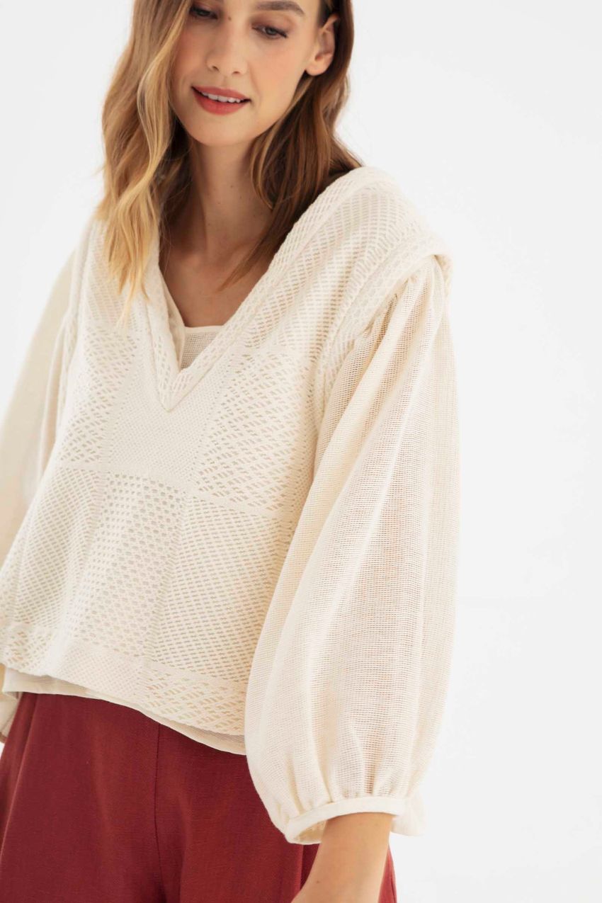 Blusa Pucón Off White
