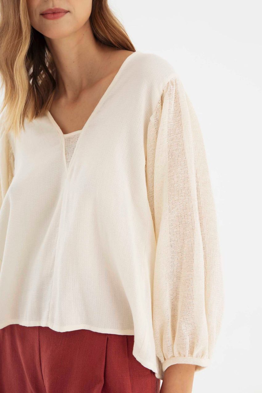 Blusa Pucón Off White