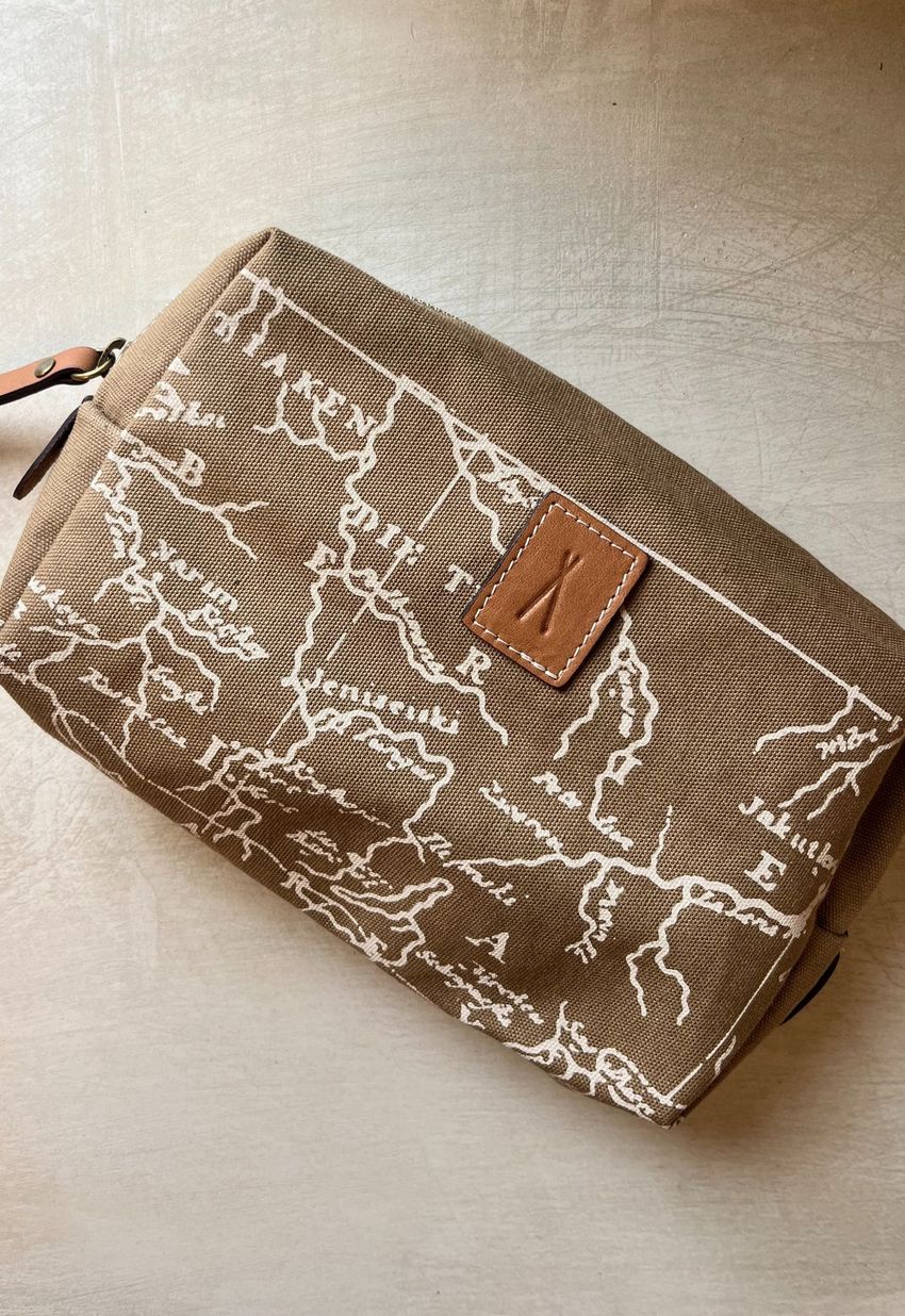 Necessaire Lona Mapa Havana