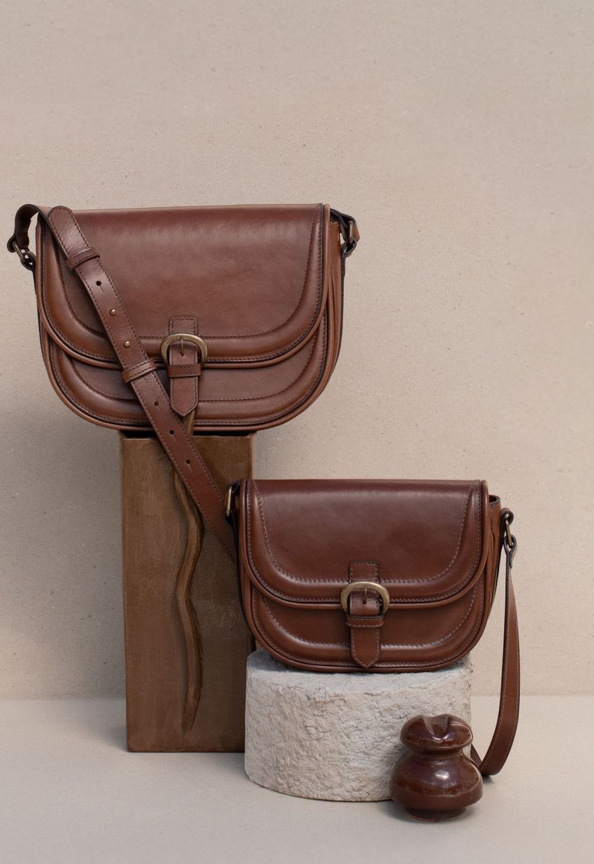 Mini Bolsa Sevilha Chocolate