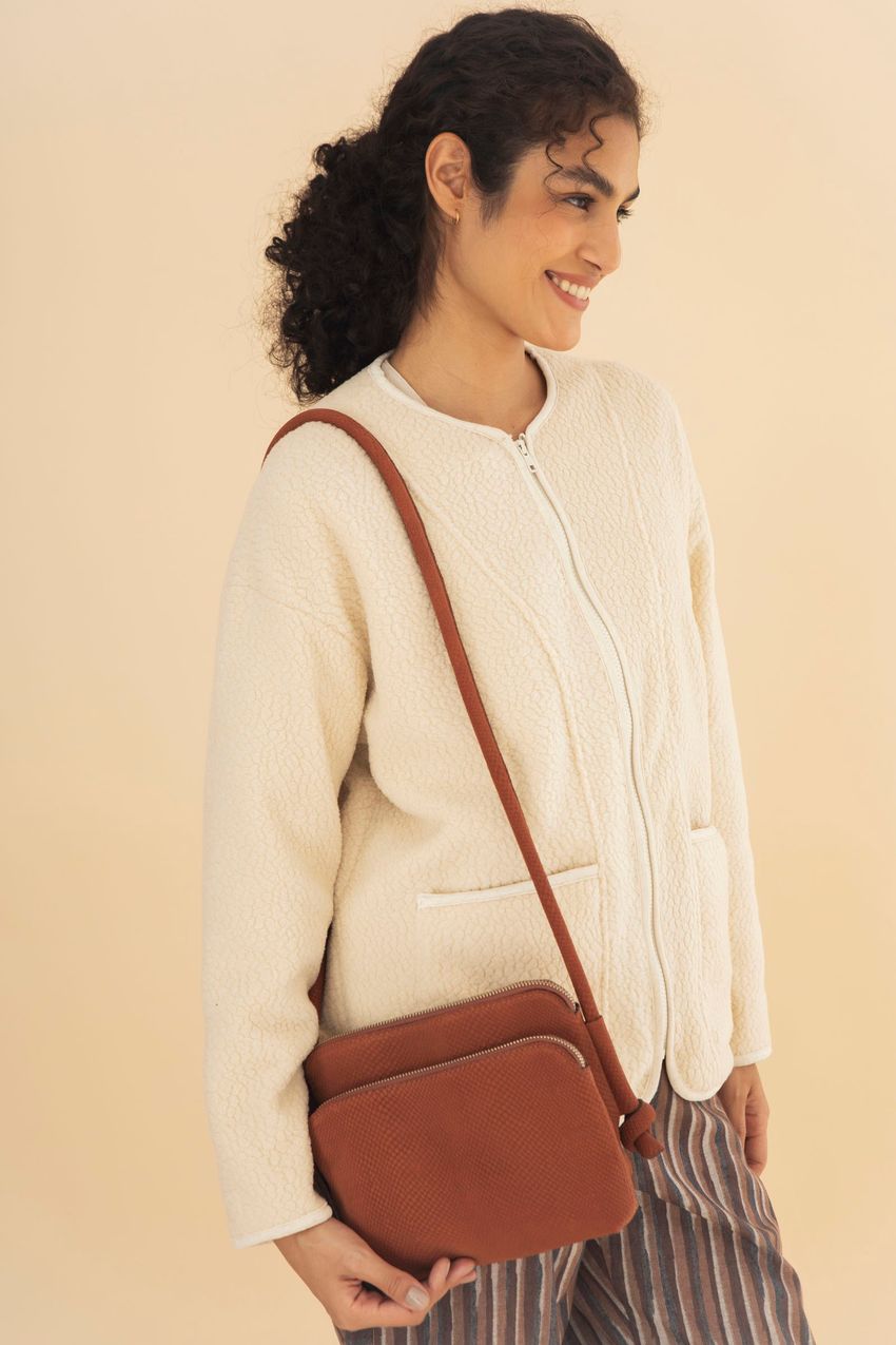 Bolsa Dupla Terracota