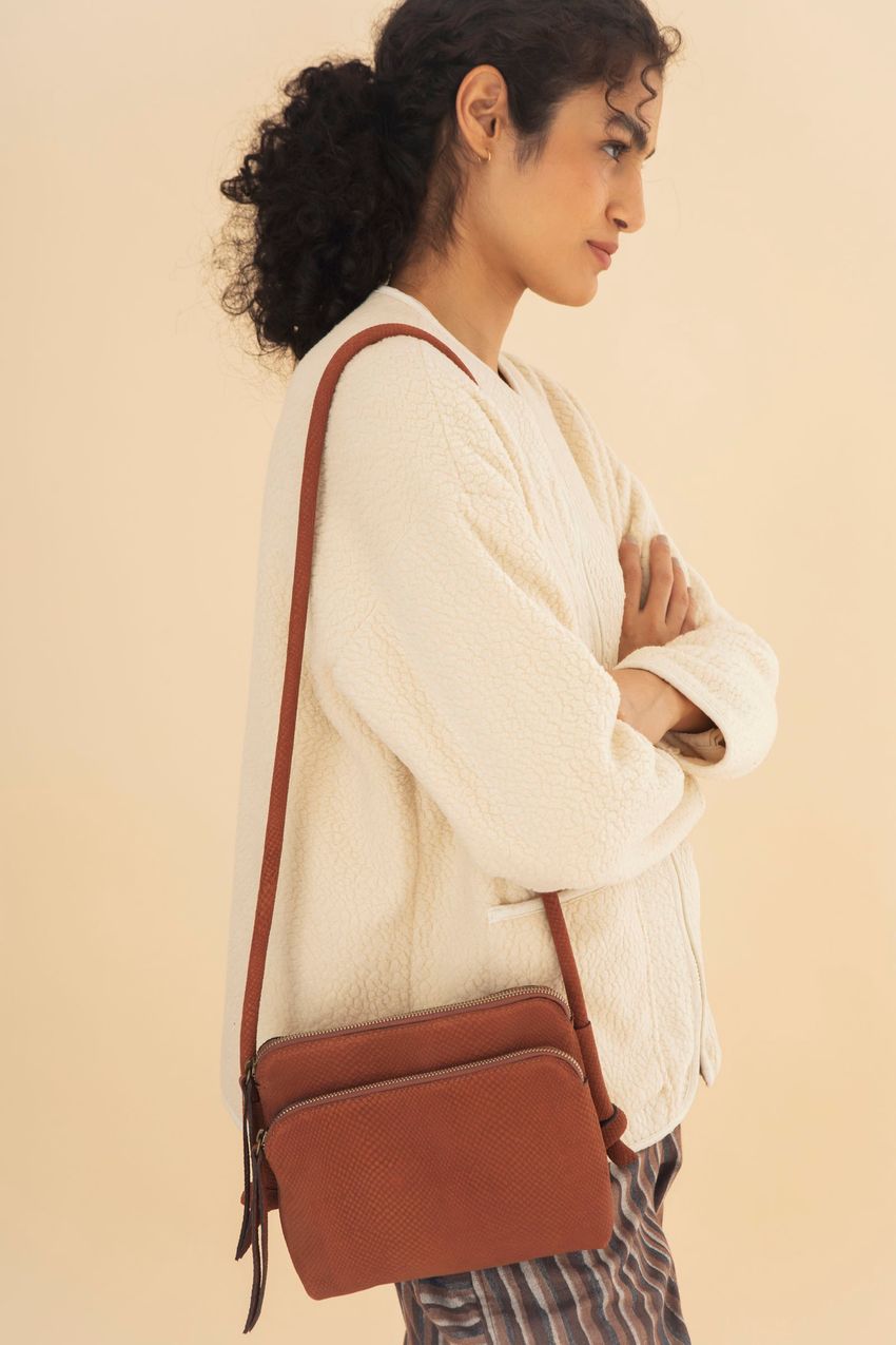 Bolsa Dupla Terracota