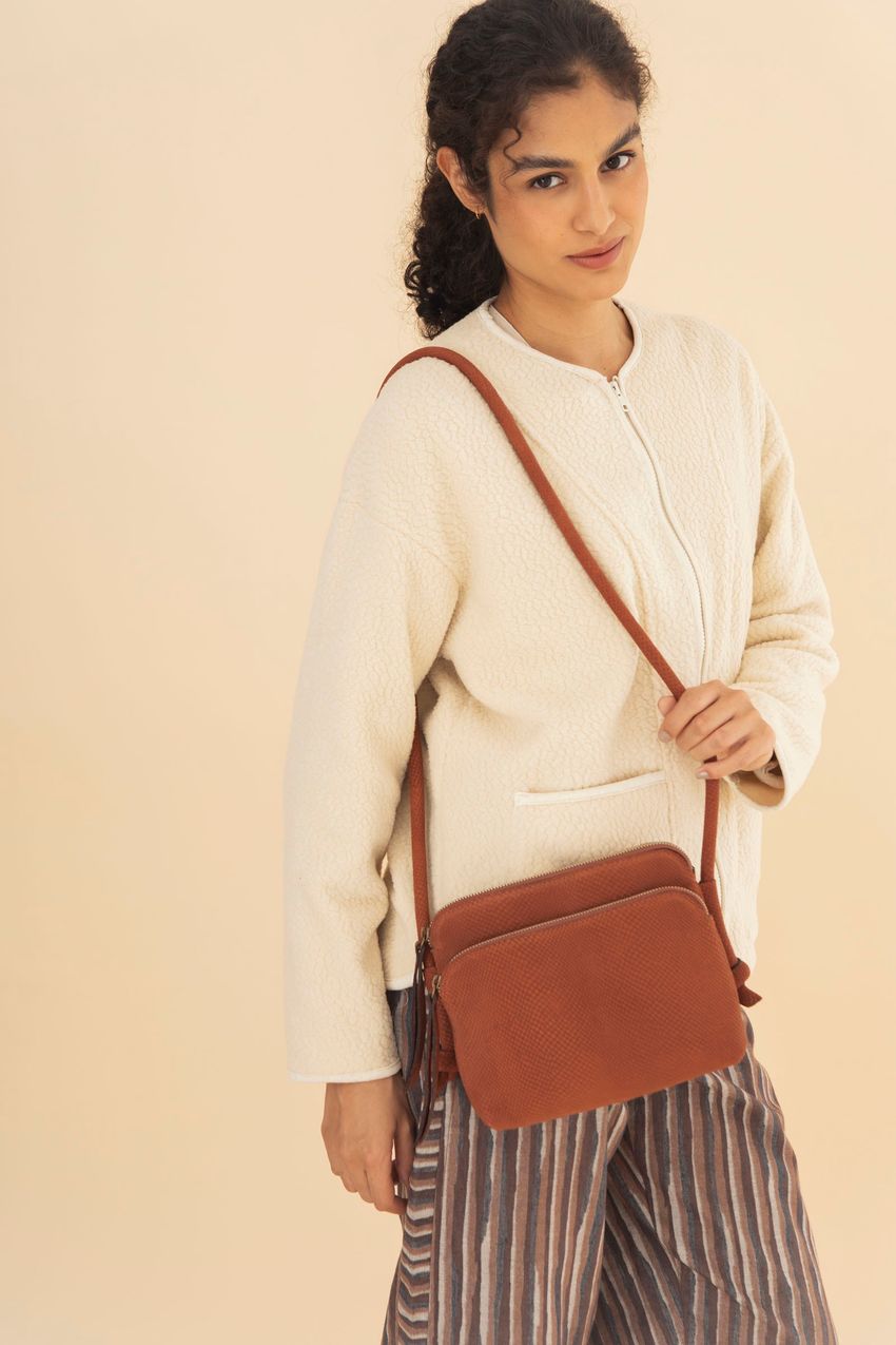 Bolsa Dupla Terracota