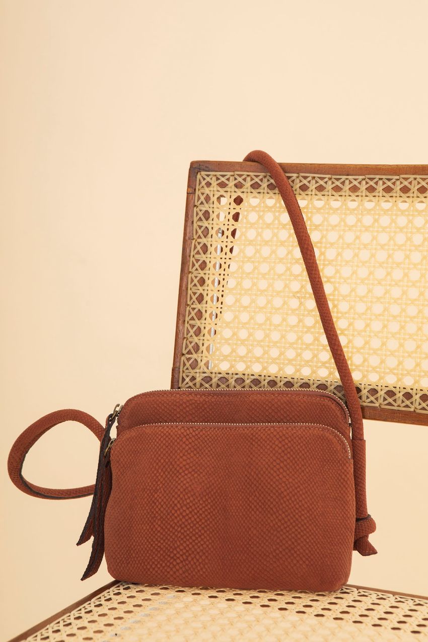 Bolsa Dupla Terracota