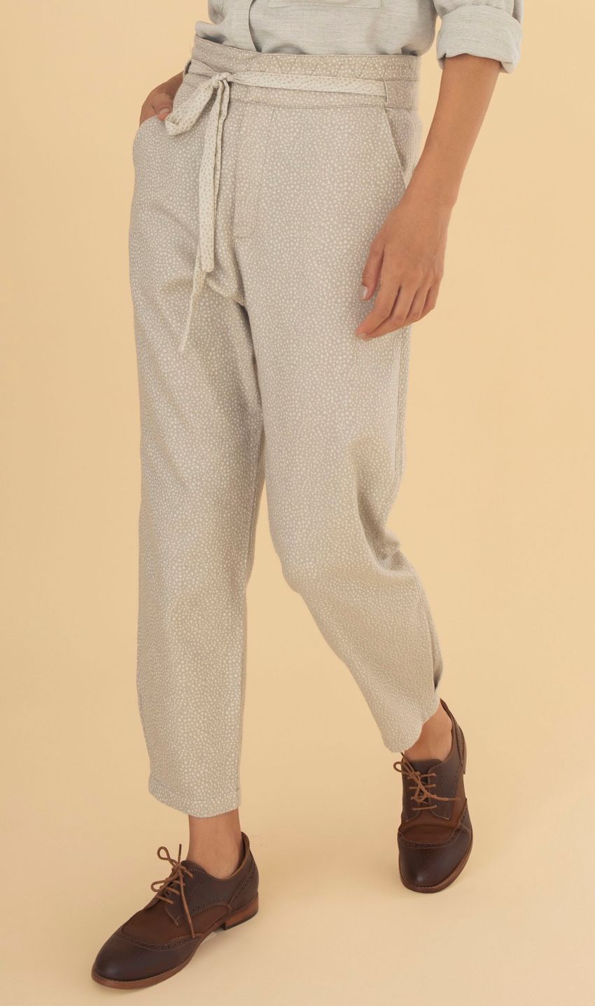 Calça Orla Jacquard Pintadinho
