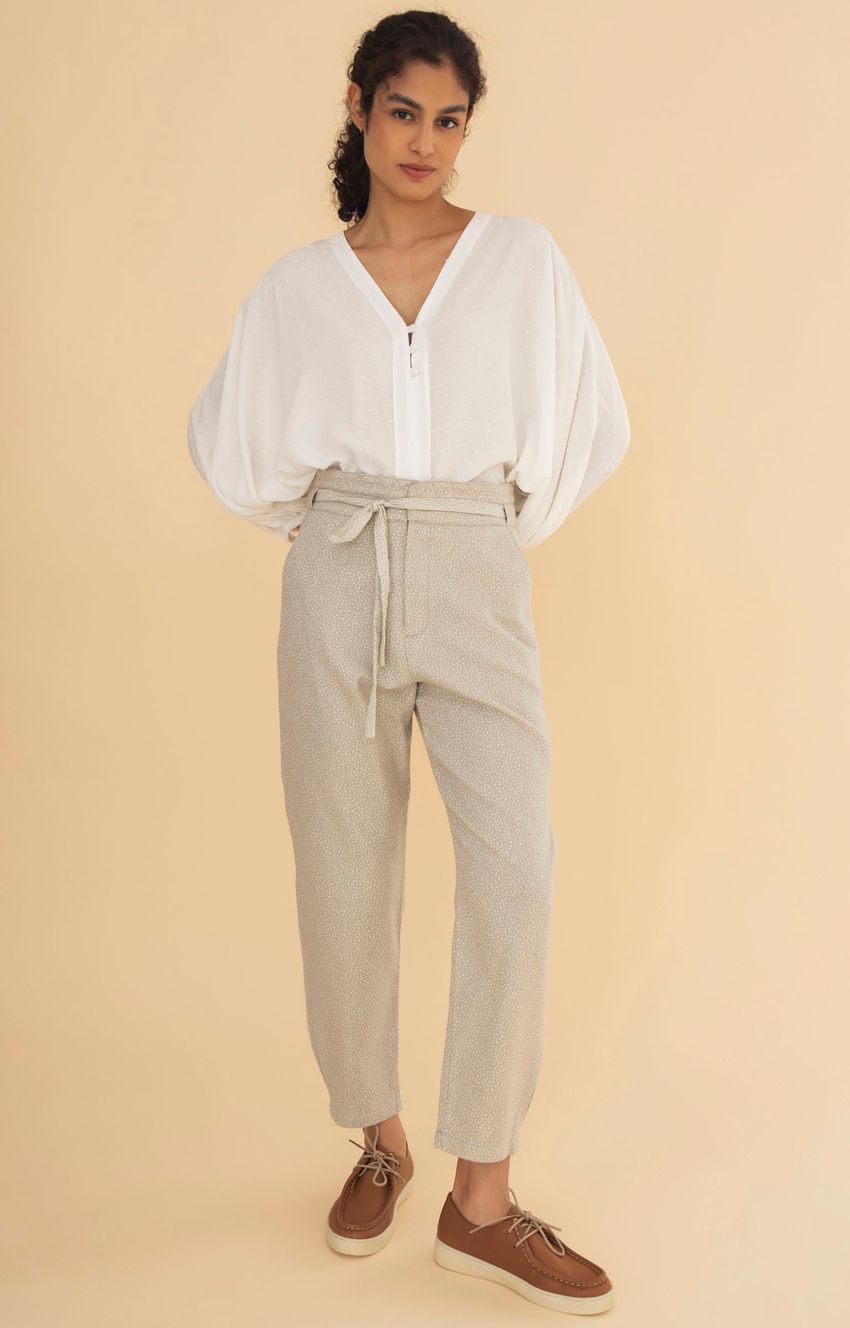 Calça Orla Jacquard Pintadinho