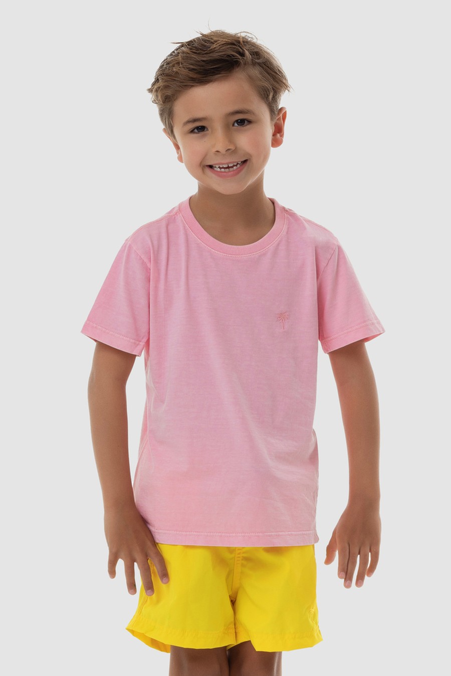 tshirt infantil rosa 8624 mer bleu