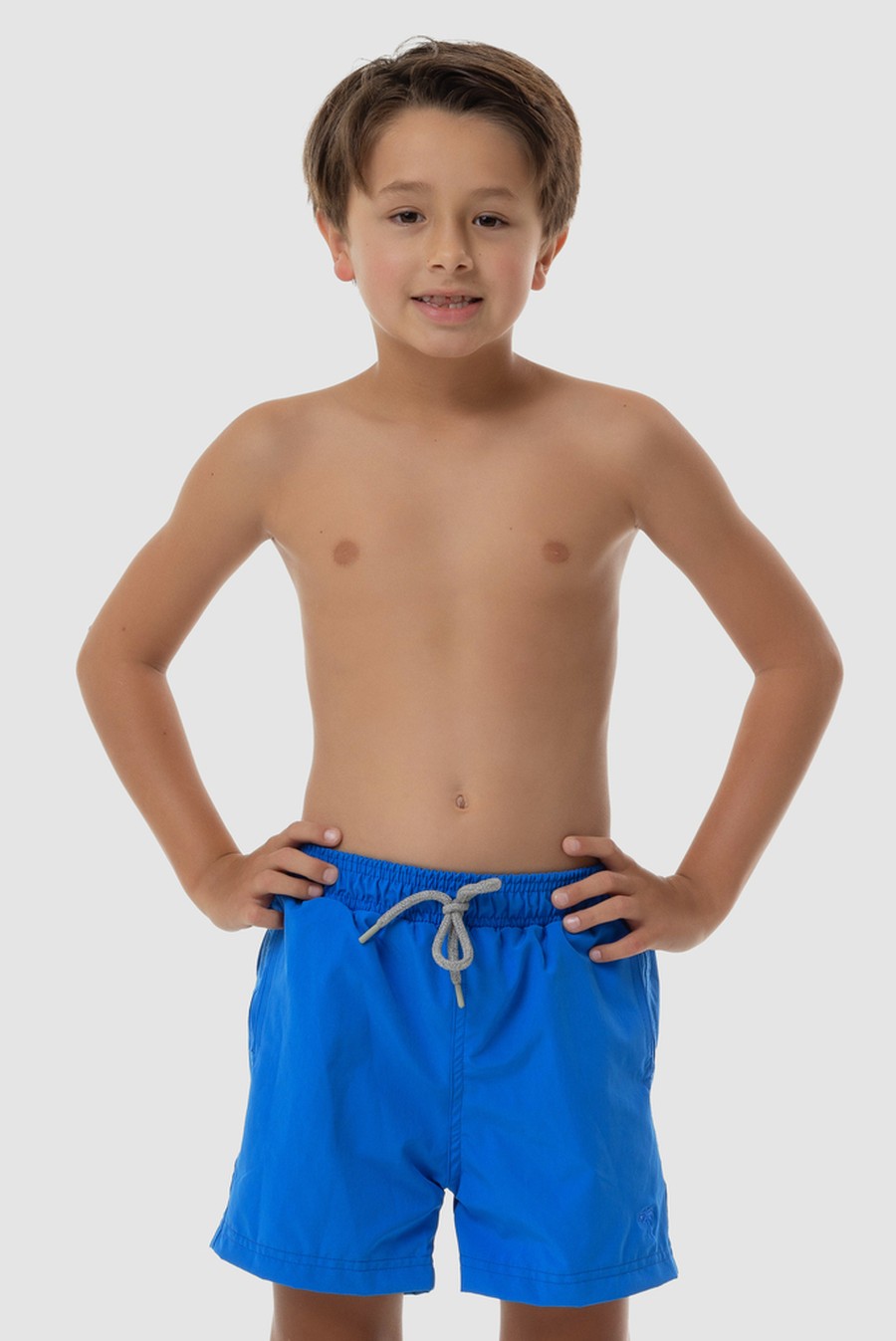 shorts infantil tactel azul 14861 mer bleu