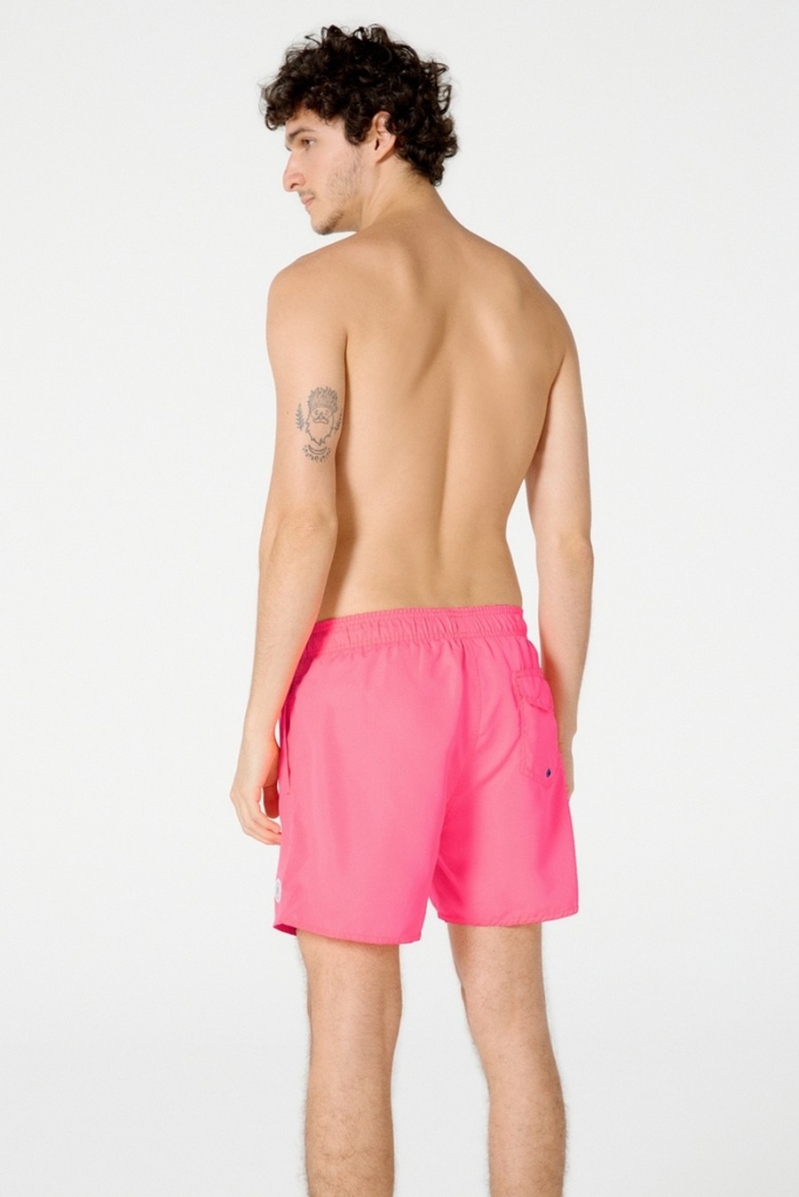 short masculino rosa neon 050582 blueman