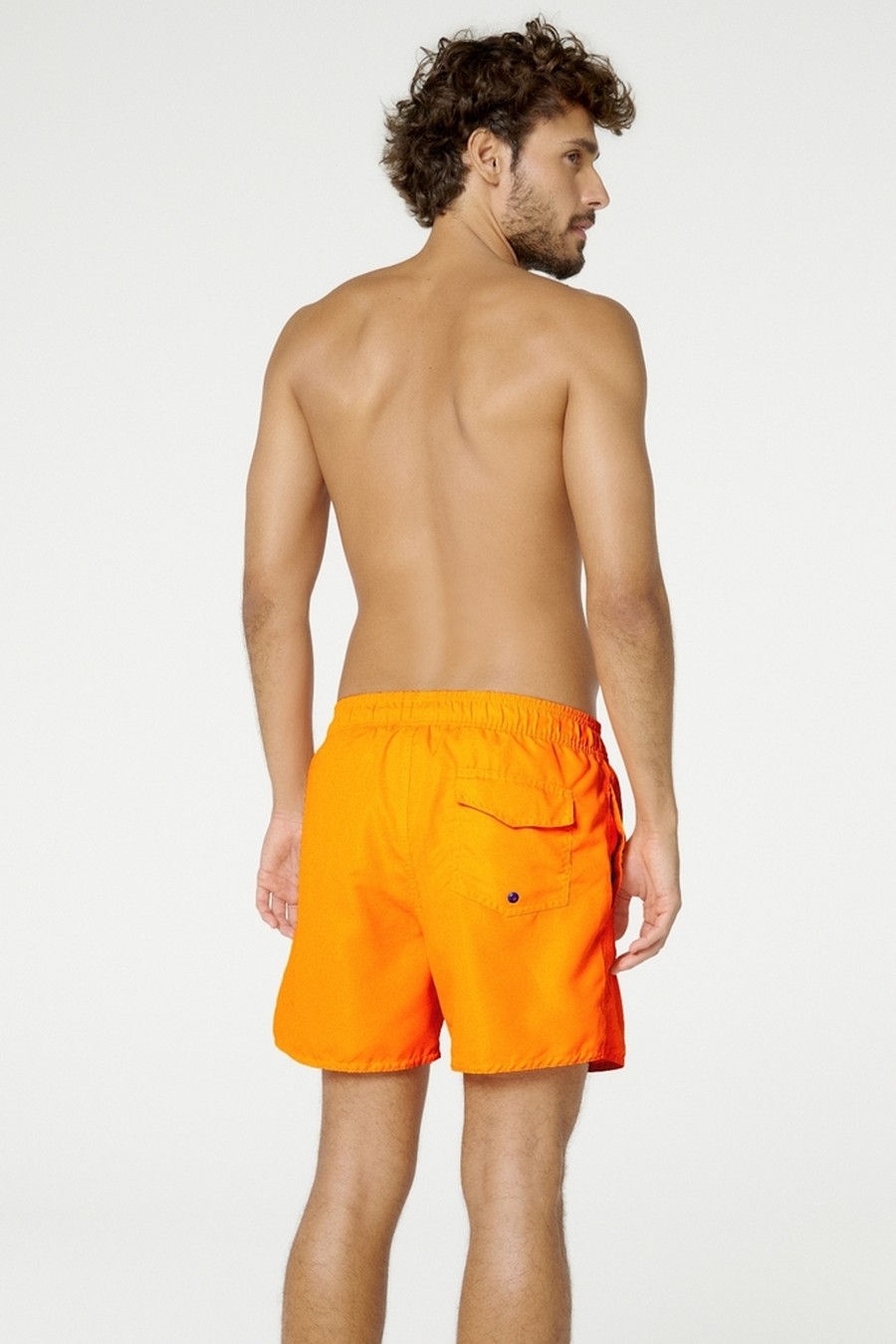 short masculino laranja neon 050582 blueman