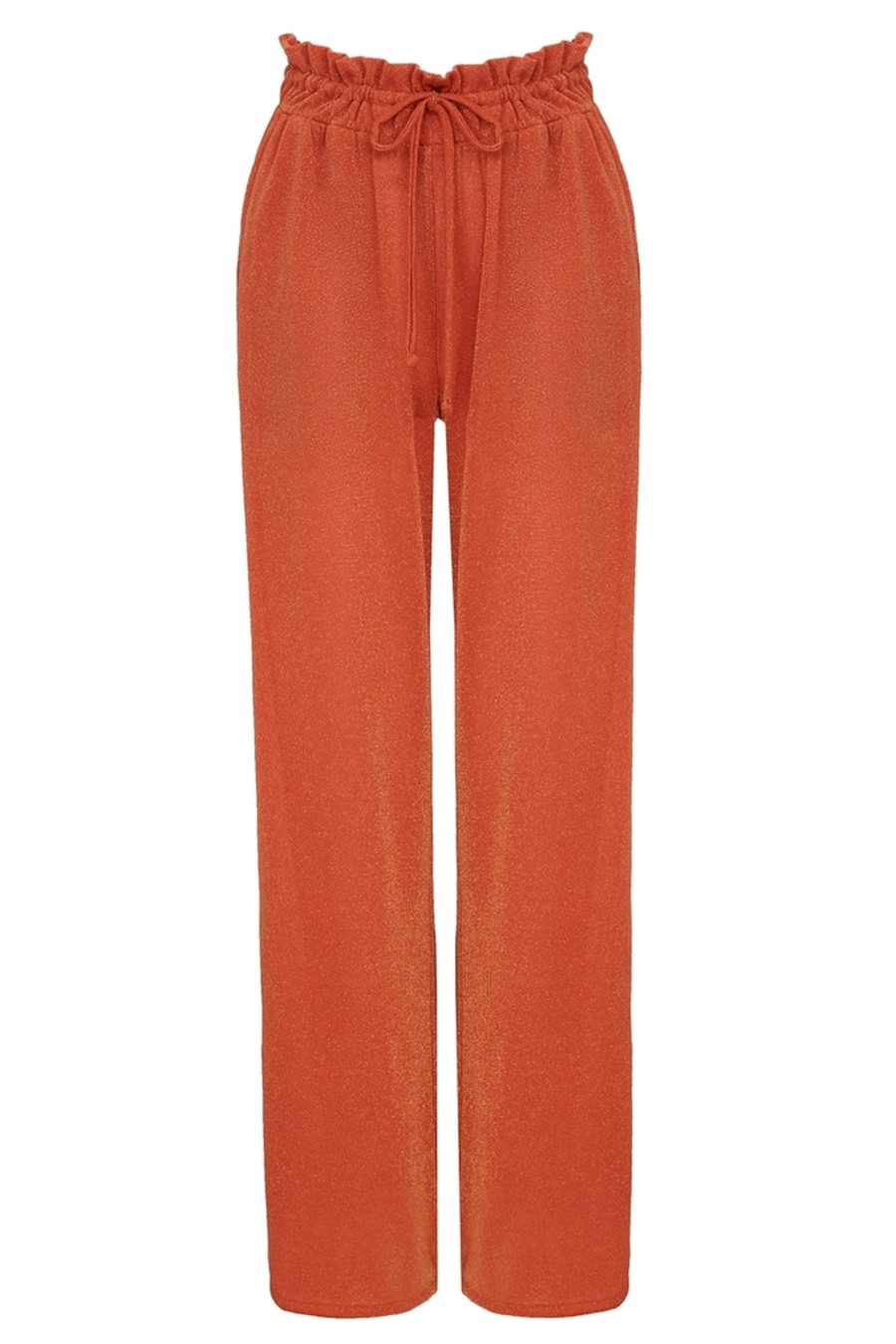 calça pantalona lurex orange SB44 ripple bb
