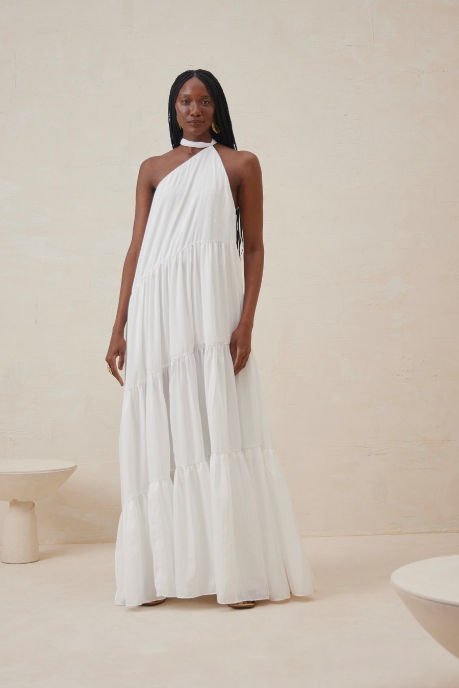 vestido longo branco rafaela 0430 oásis resortwear