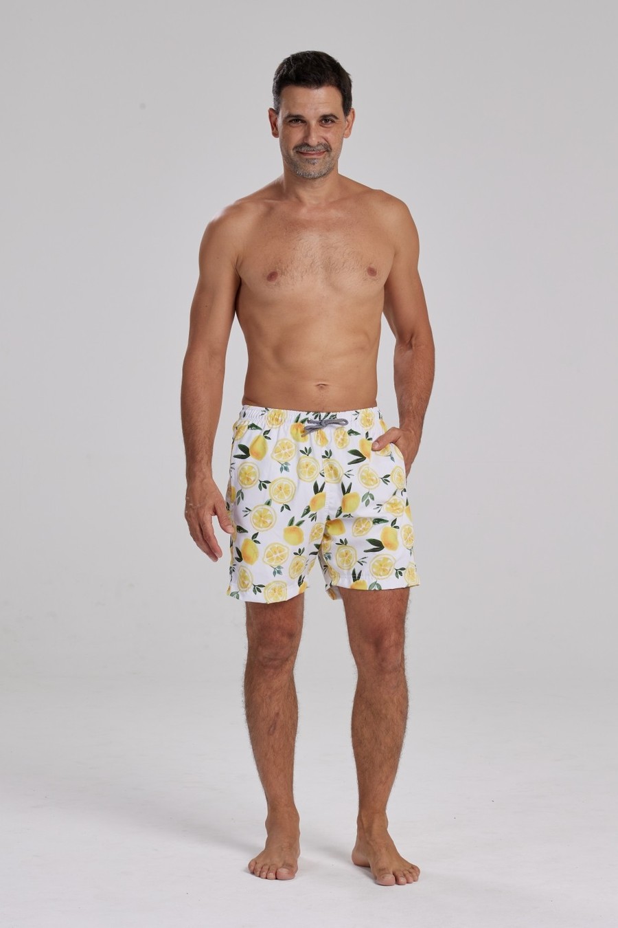 shorts masculino limão siciliano 610207 mer bleu