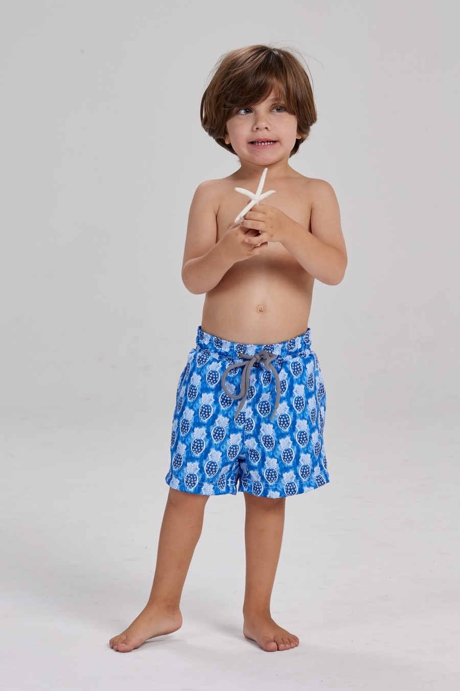 shorts infantil abacaxi 620207 mer bleu