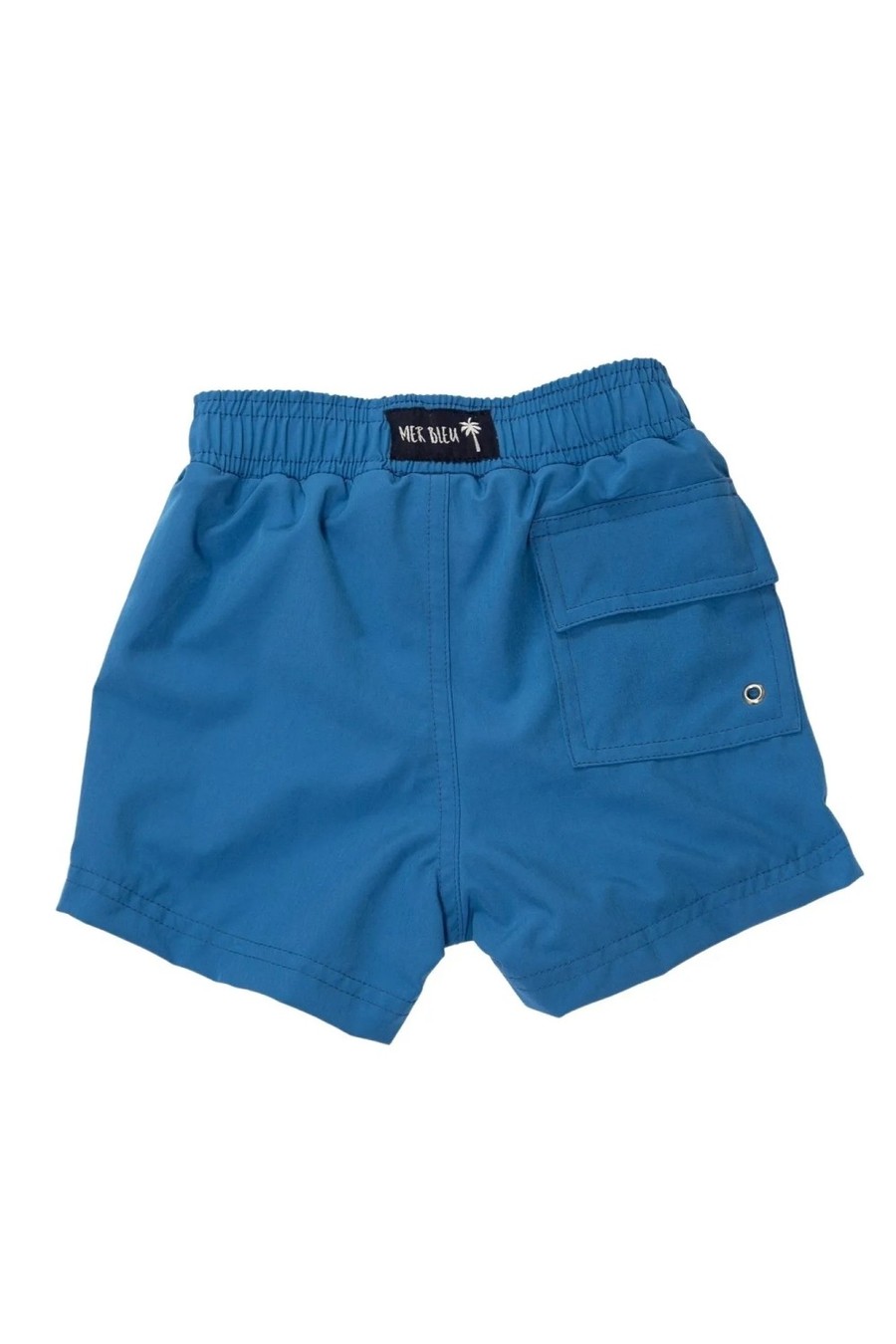 shorts infantil azul MBSIM mer bleu