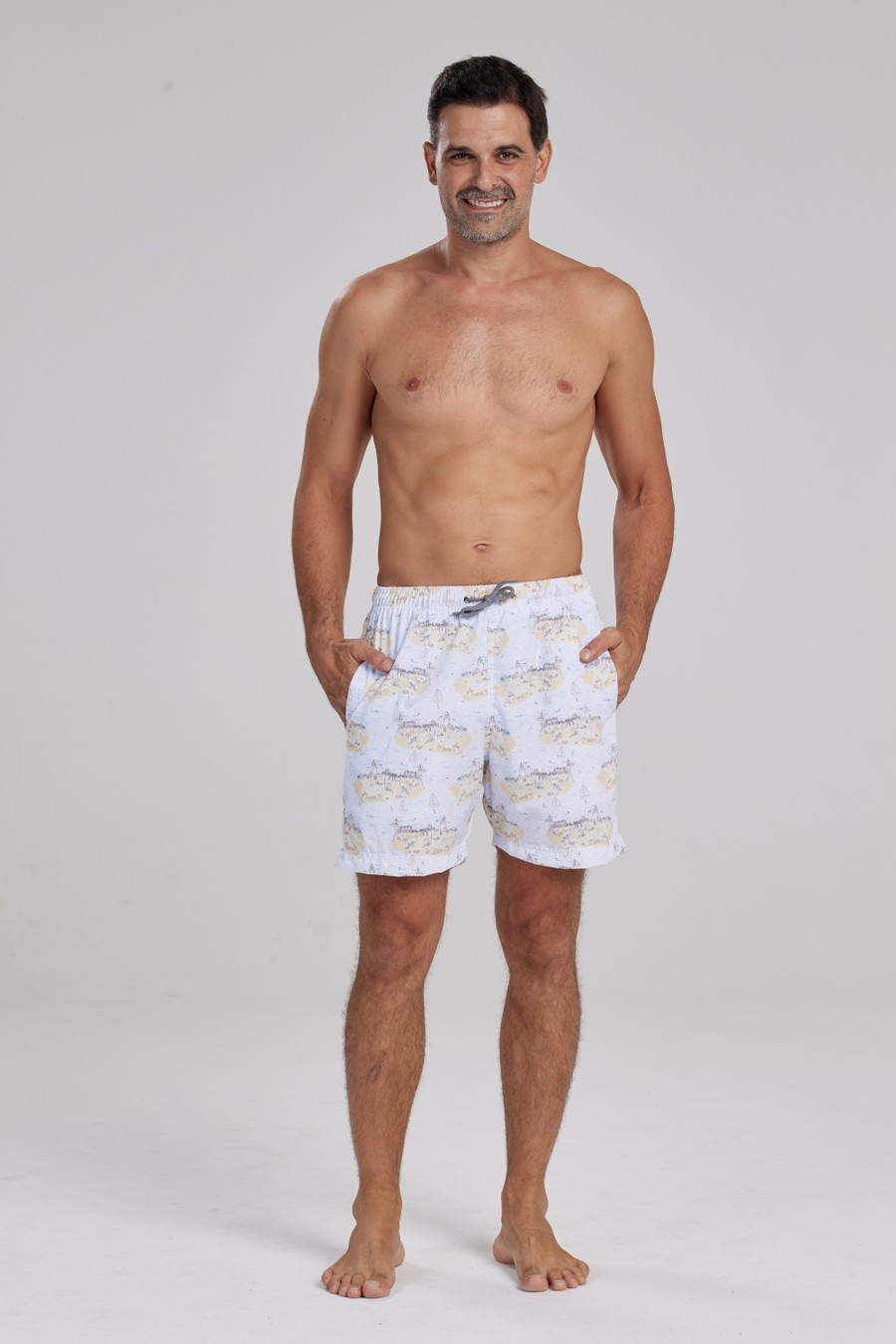 shorts masculino blue beach 610207 mer bleu