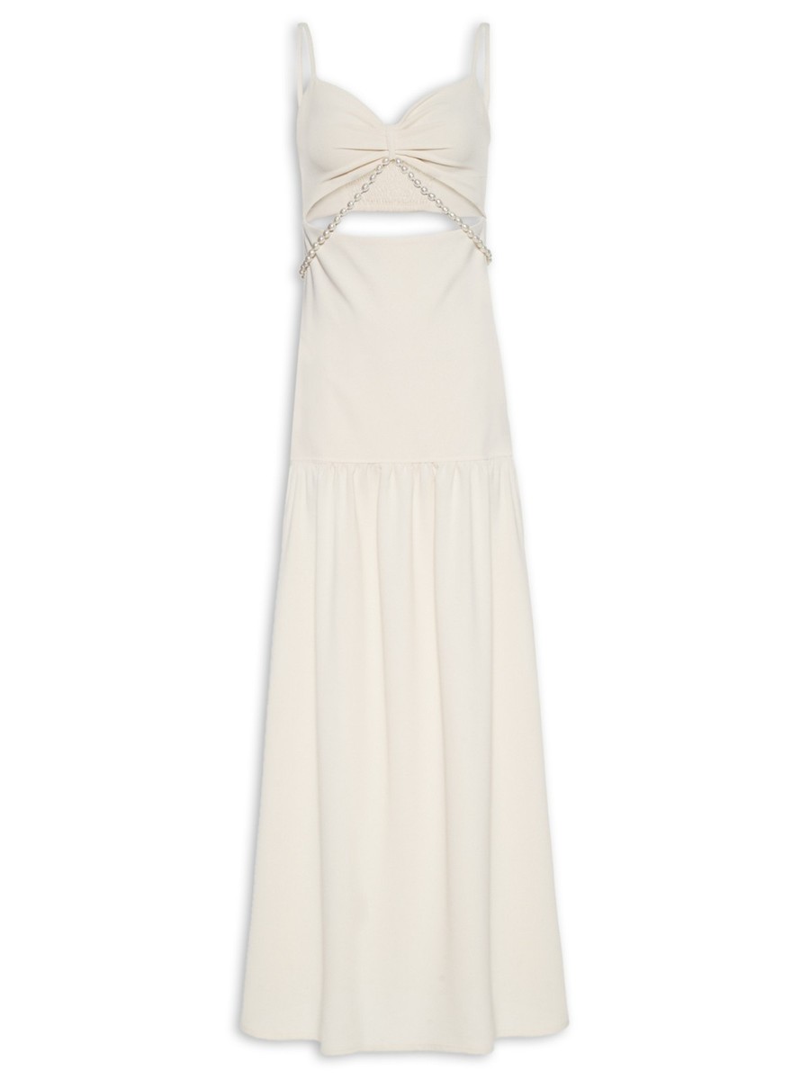 vestido julia off white VE29  triya