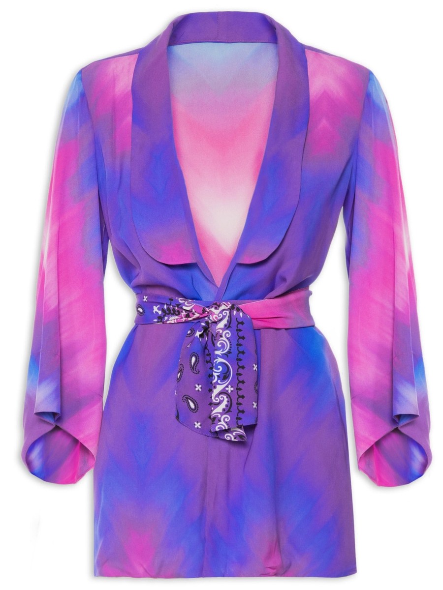 kimono biarritz tie dye roxo CM18 triya by nv