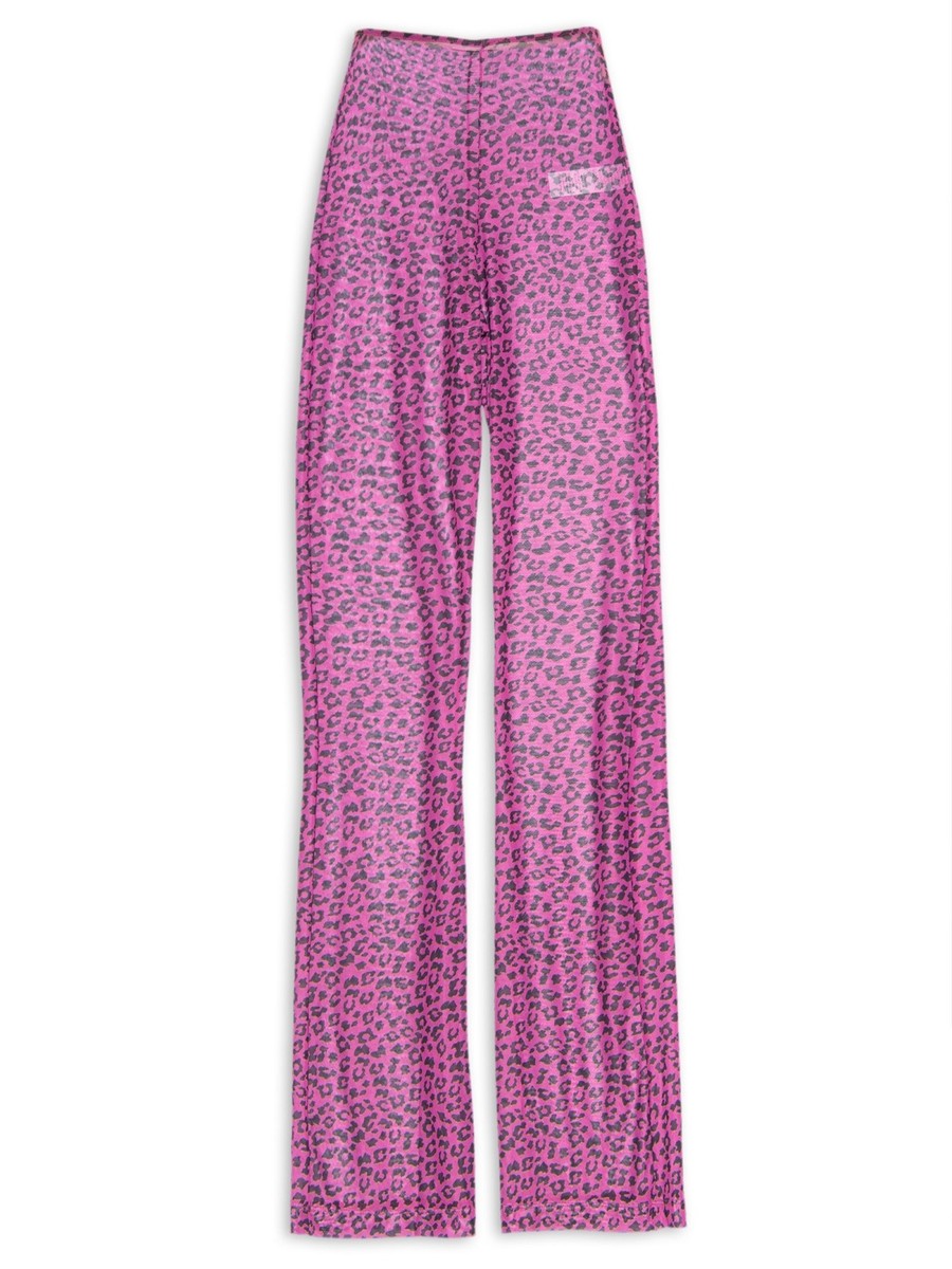 calça denise leopardo rosa CL19 triya
