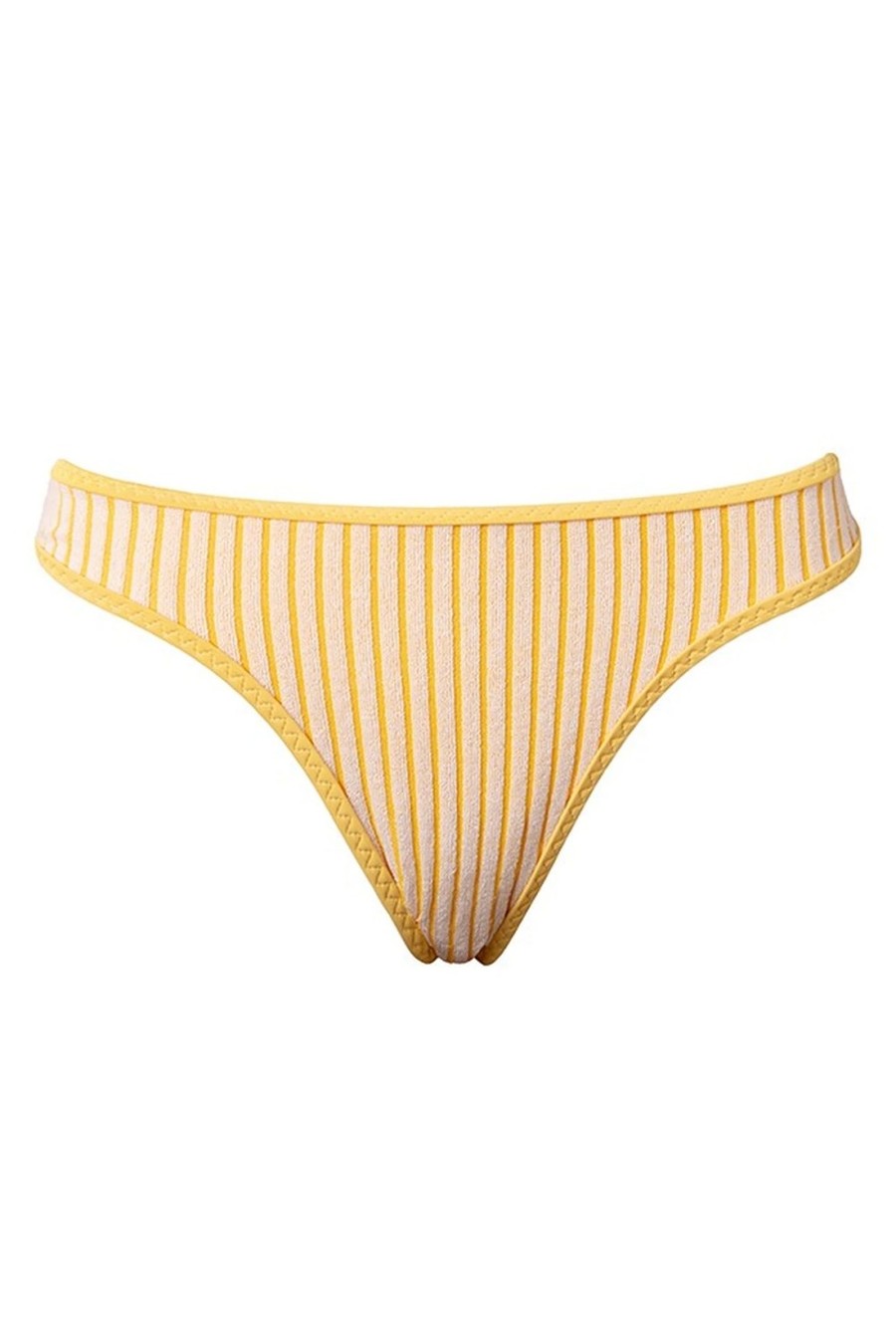 tanga basic amarelo toalita 5204 lefah