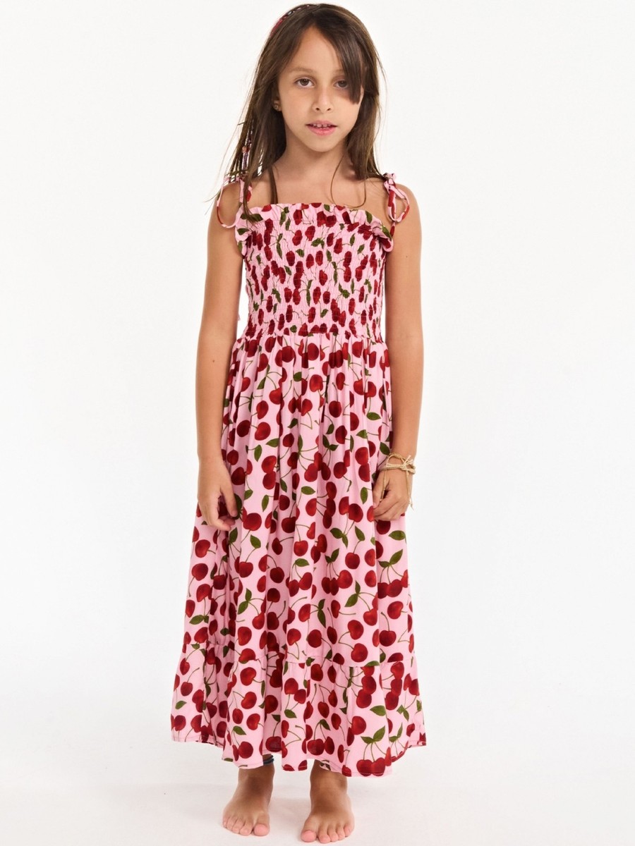 vestido infantil cherry dream RB04V triya