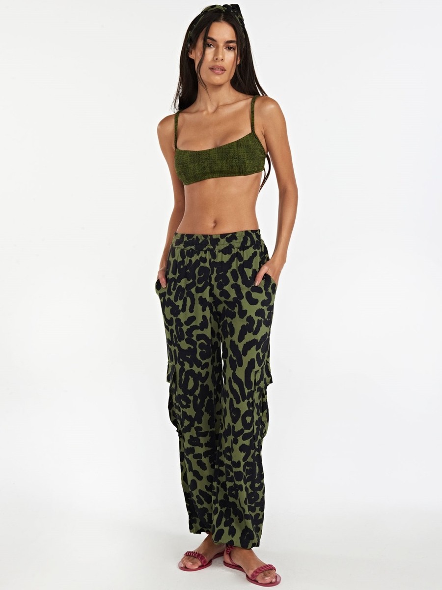 calça cargo green wild CL01 triya