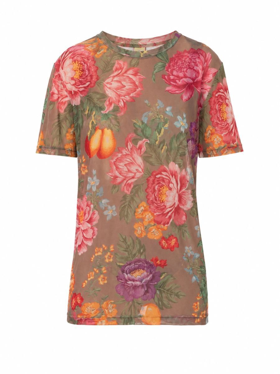 camiseta e saia tule jardim BL08 triya
