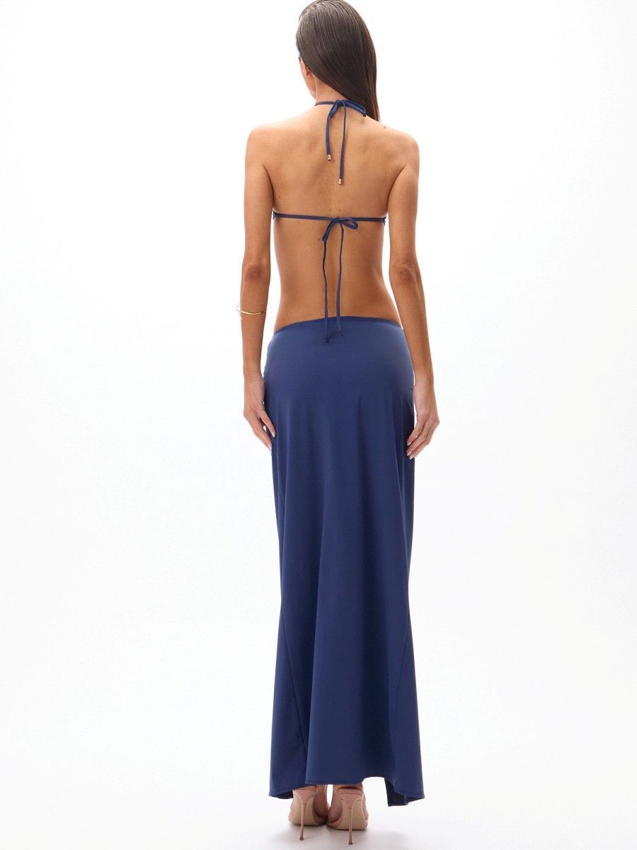 conjunto maiô e saia lavanda azul 0465 oásis resortwear