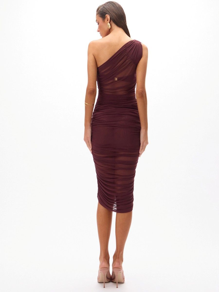 conjunto biquíni e vestido bordô 0473 oásis resortwear