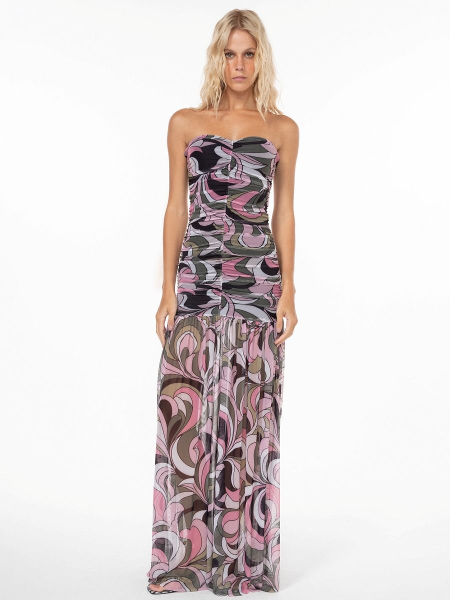 vestido longo jasmine psicodelic VE11 triya