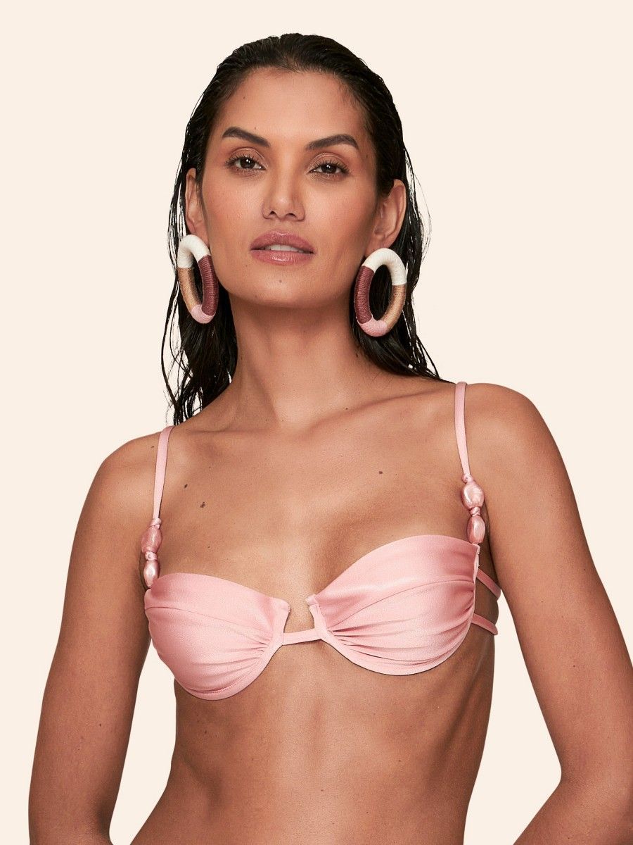 biquíni meia taça solar rose 8305207 lua luá
