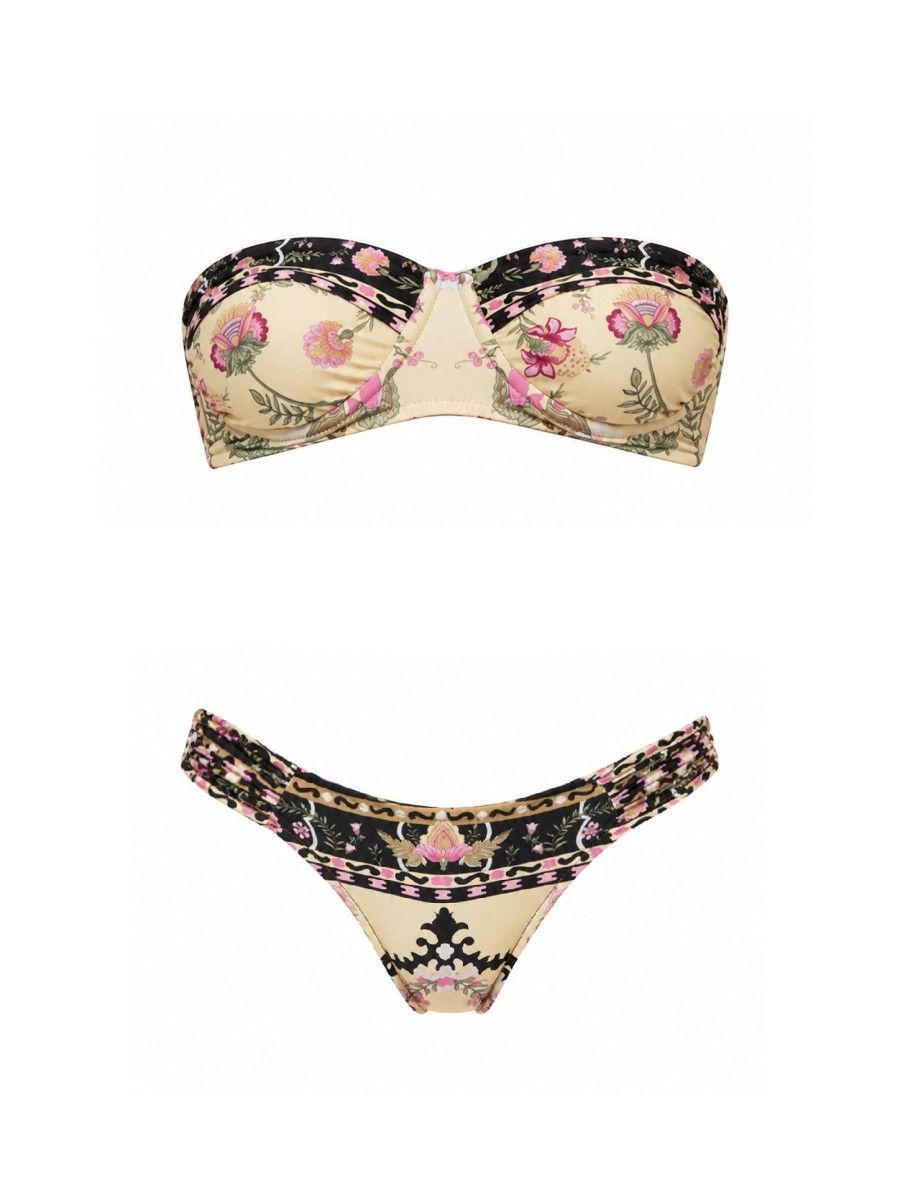 tanga borboleta kitty floral carpet C18 triya