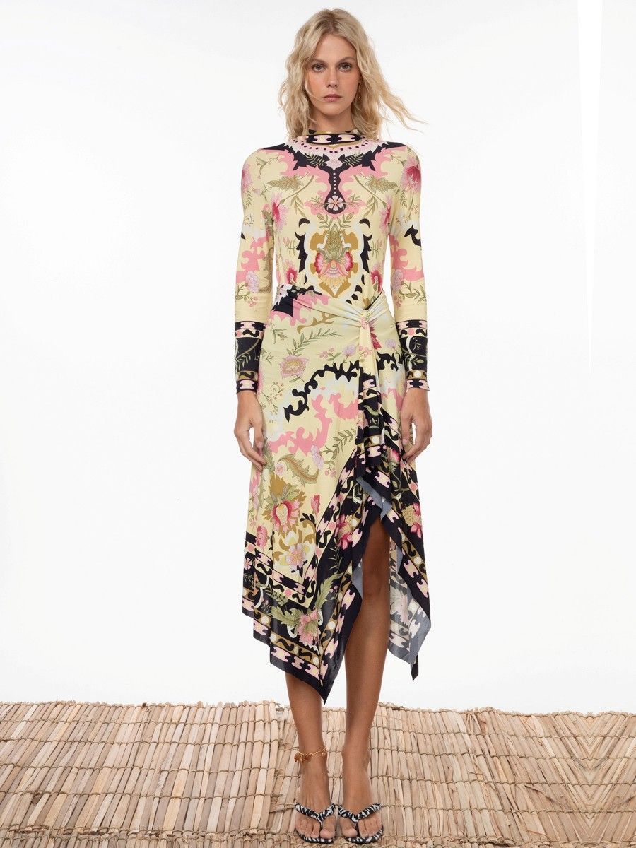 saia midi party floral carpet SA12 triya