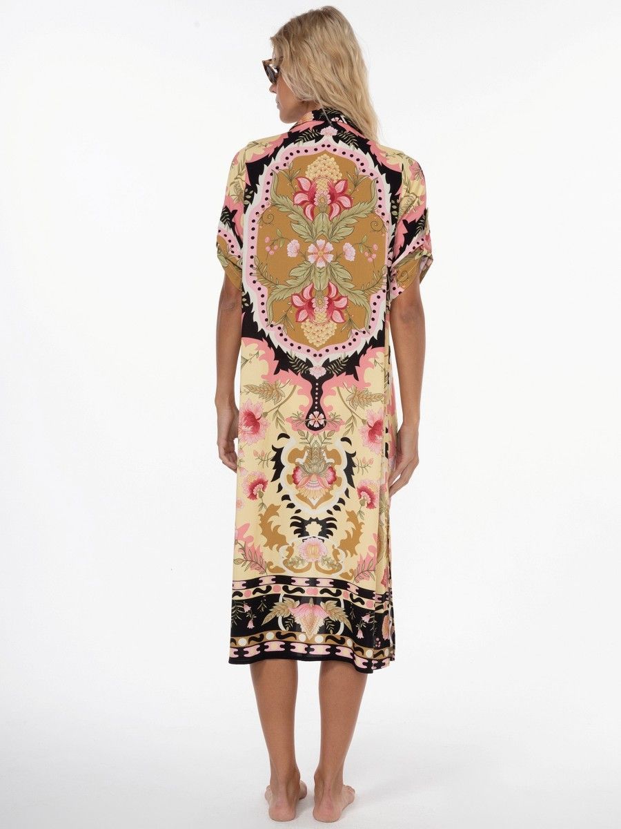 chemise longa floral carpet CH01 triya