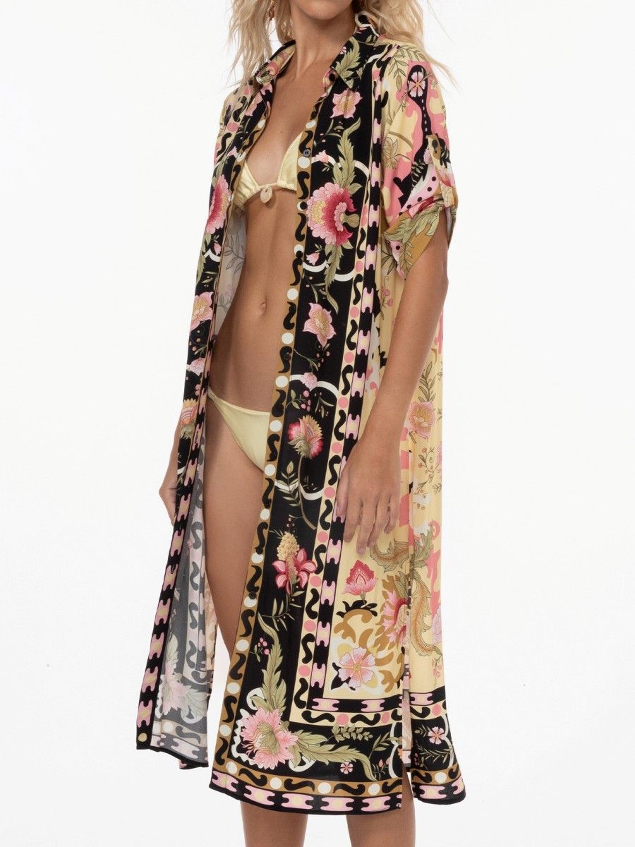 chemise longa floral carpet CH01 triya