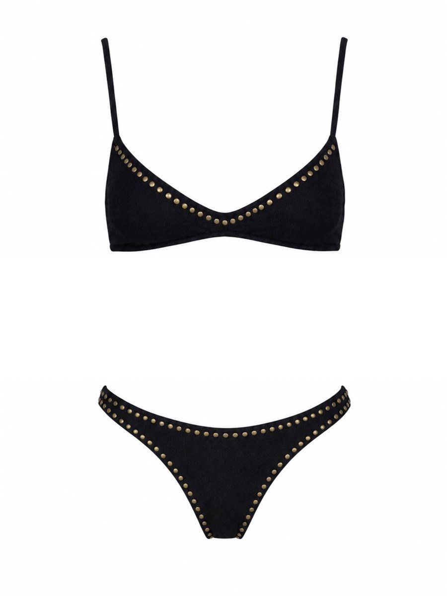 top triângulo yara preto T37 triya